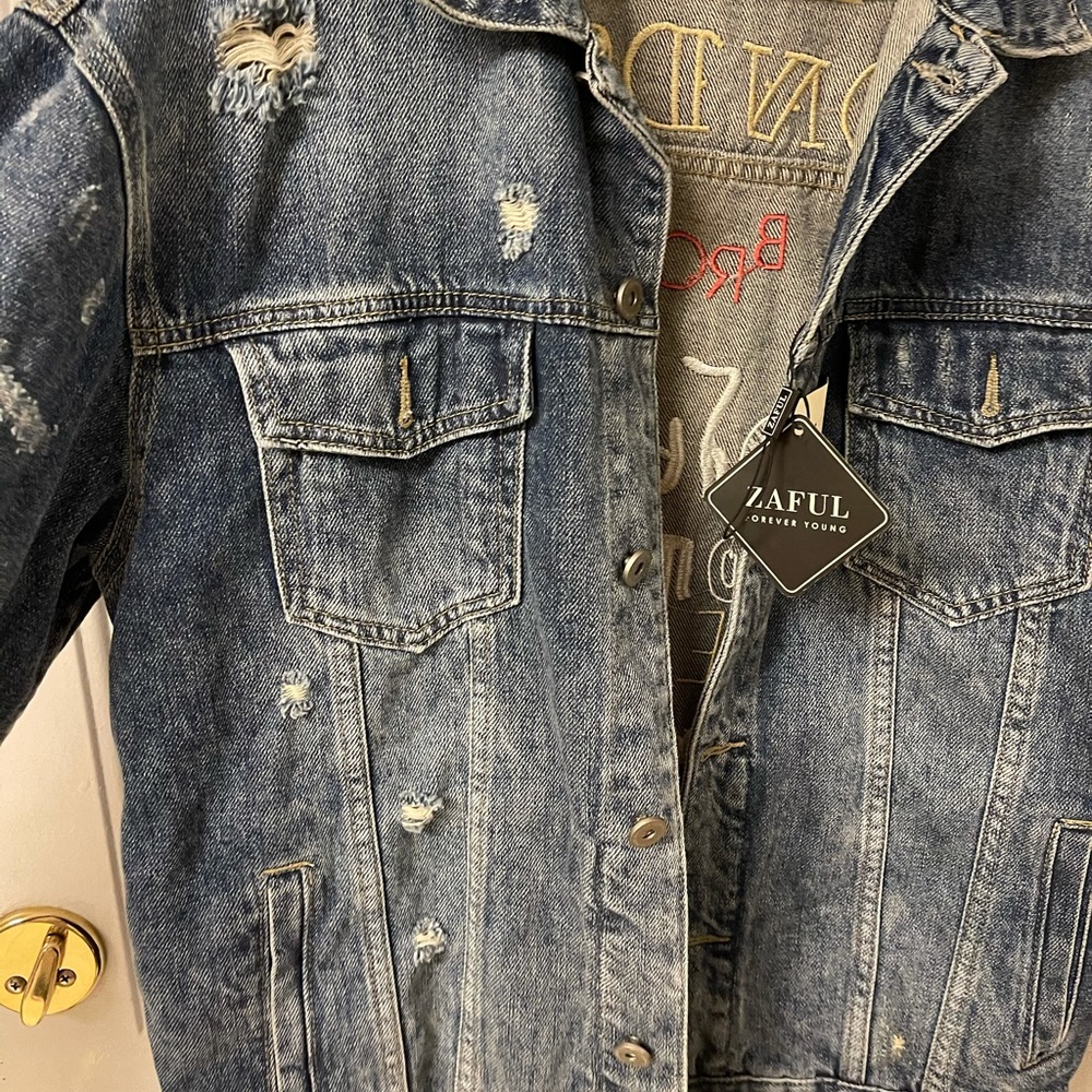 Zaful Denim Jacket NWT